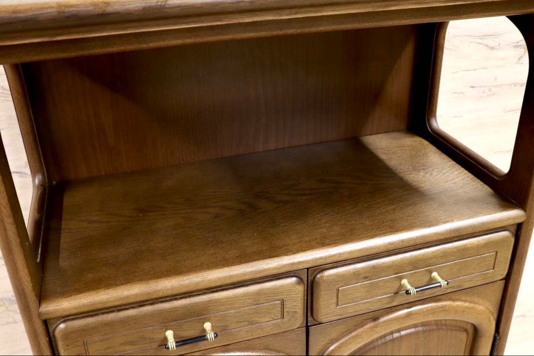 GMIH247○karimoku / カリモク 電話台 FAX台 花台 飾り棚