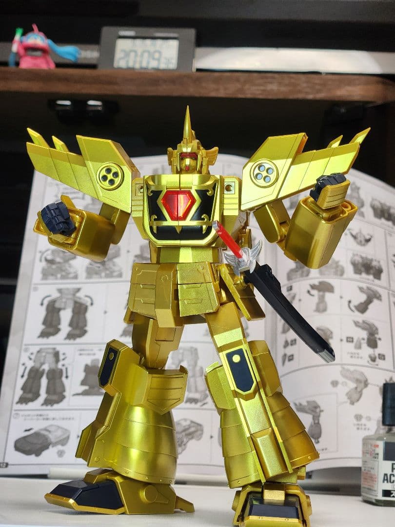 バンダイ　SMP　黄金勇者ゴルドラン　製塗装済完成品　検索　超合金　ガオガイガー