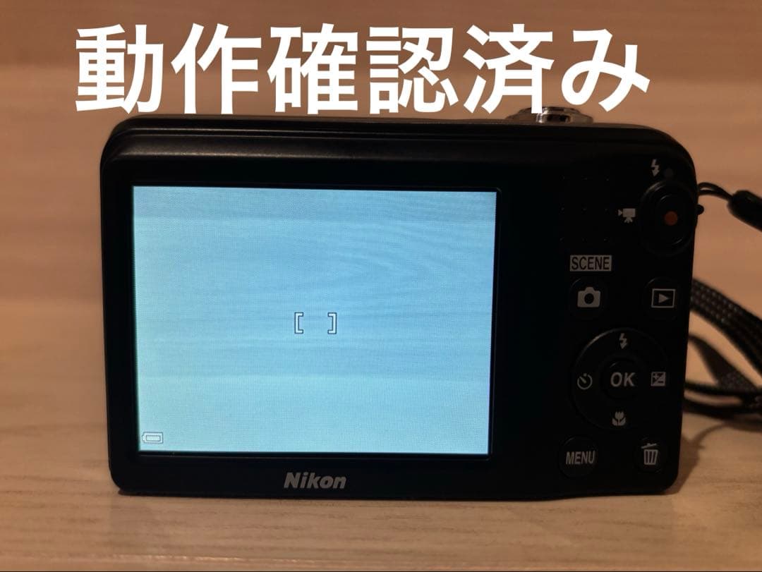 【動作確認済】Nikon COOLPIX A10シルバー デジタルカメラ