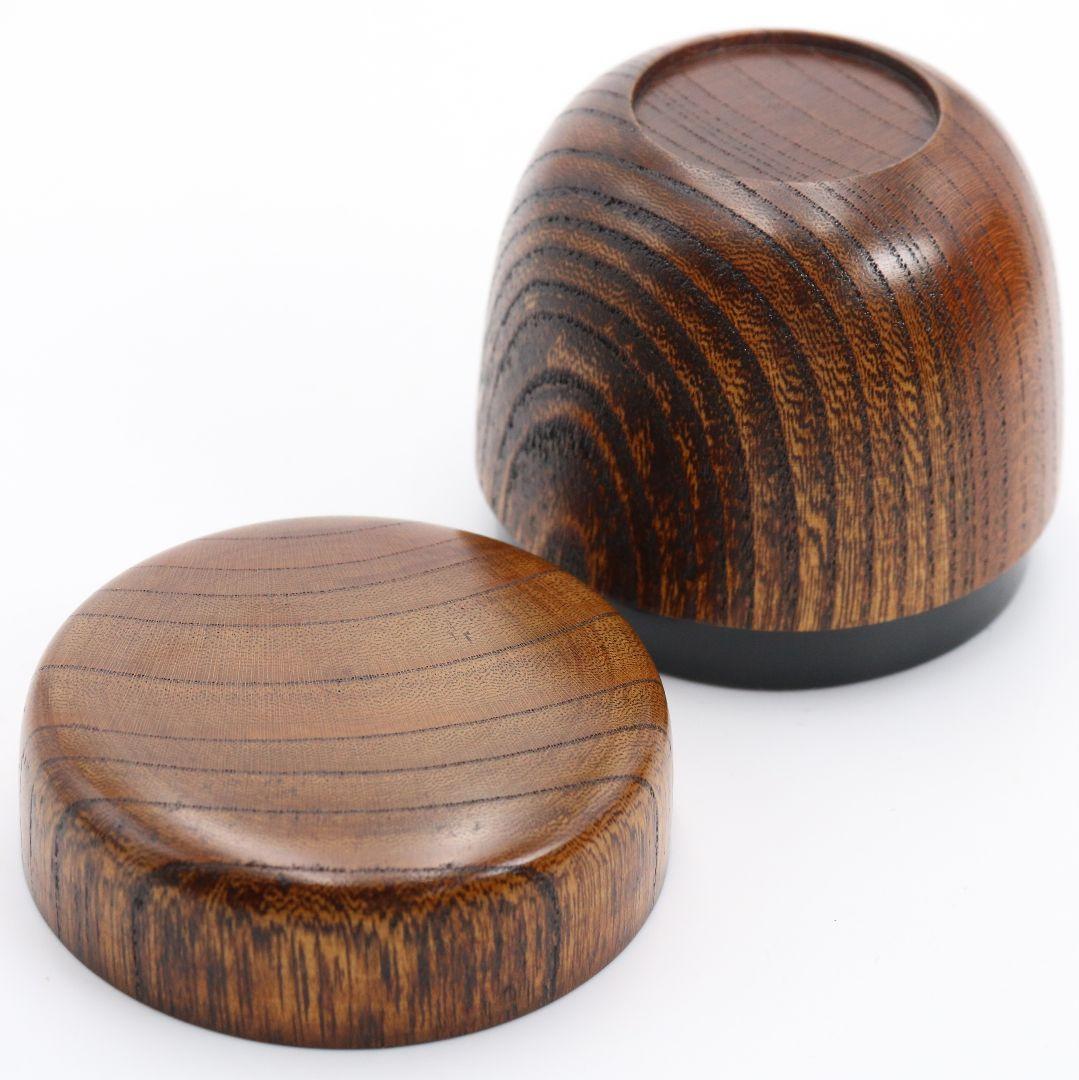 多田桂寛作 欅造 中棗 つぼつぼ蒔絵 茶道具 共箱共布　V809