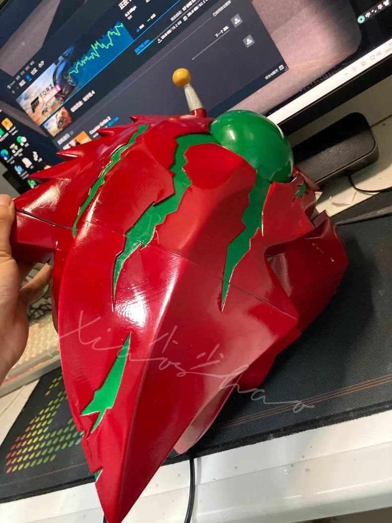 仮面ライダーアマゾン ヘルメット コスプレ 1：1 着用可能 特撮