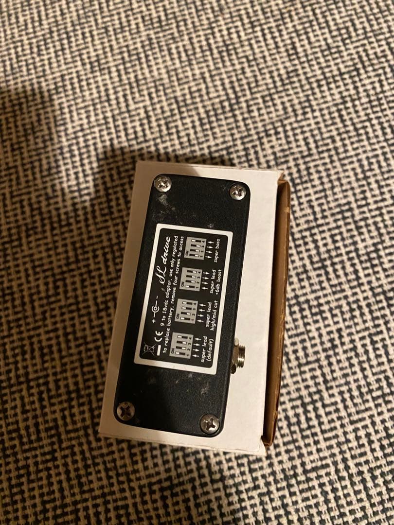 Xotic SL drive ギターエフェクター　動作品　元箱あり