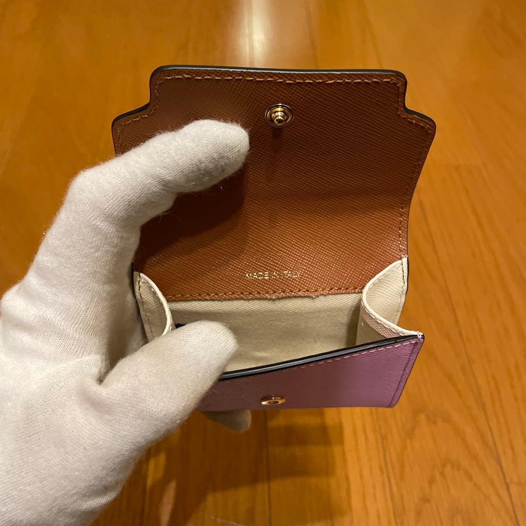 マルニ MARNI 財布 レディース カードケース/ケース　ブラウン　新品