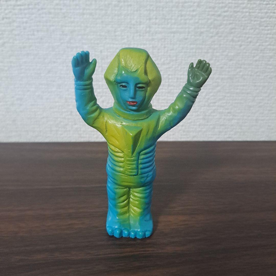 メルゴールドサタン　マルチ　ソフビ　大里玩具　ジャンボ指人形　ミラーマン