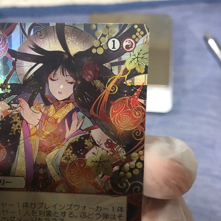 mtg ぶどう弾　絵違い　foil