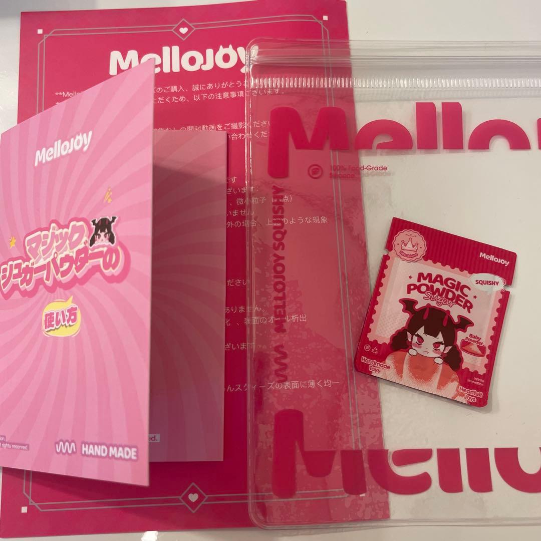 匿名配送！mellojoyスクイーズ カップケーキか？チョコミント雲 ミントキス