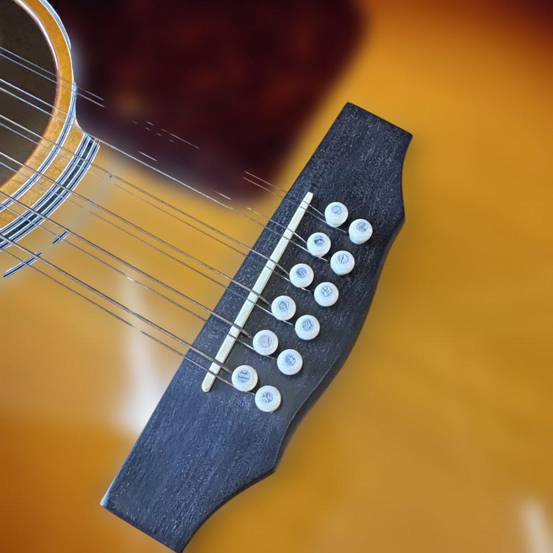 ギルド　JF65-12 チェリーサンバースト　美品　純正ハードケース