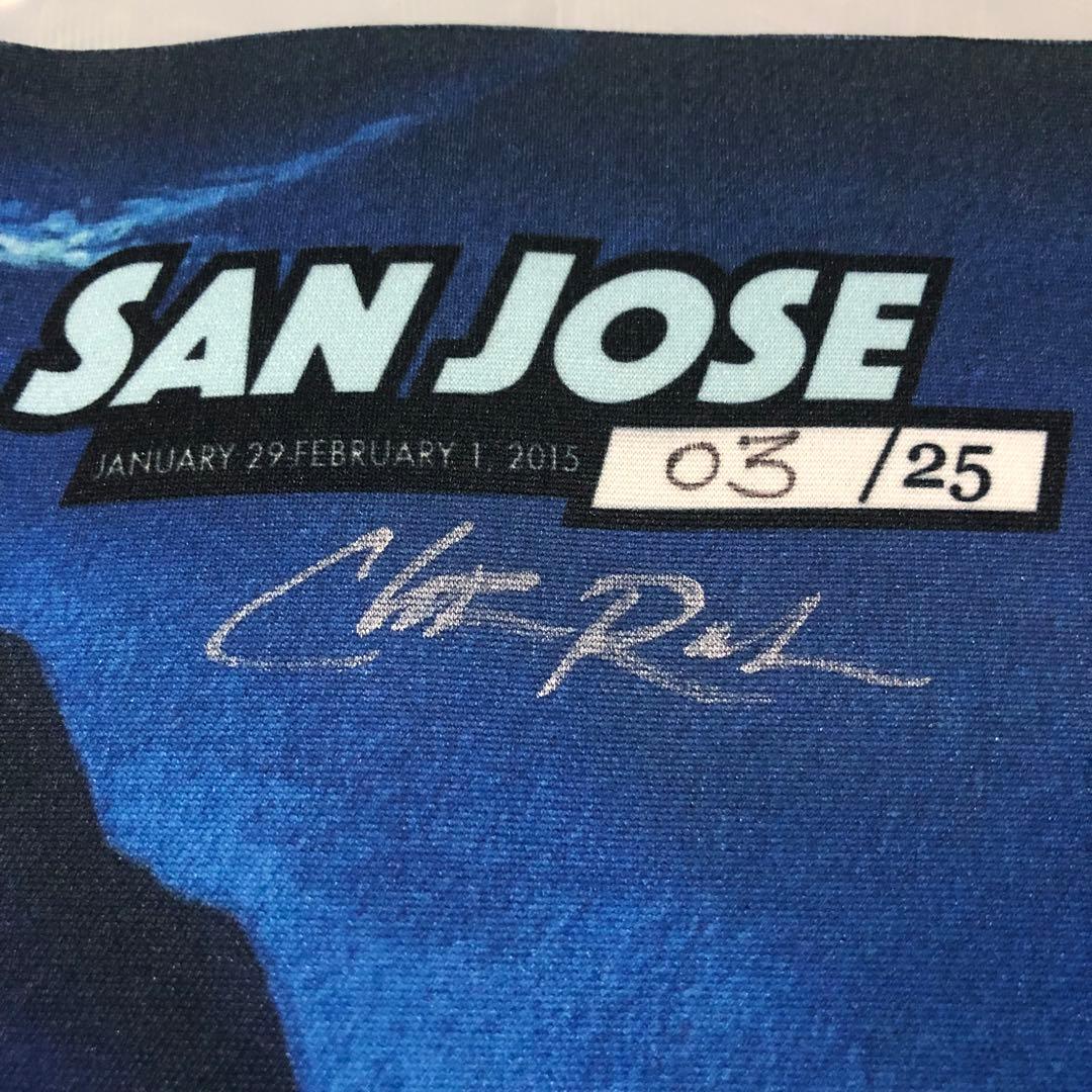 mtg プレイマット 稲妻 サインド Christopher Rush シリアル