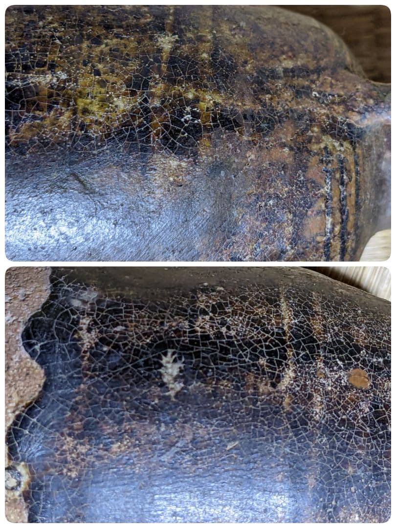 ♦中国 古玩 古陶磁 双耳瓶 アンティーク 骨董品