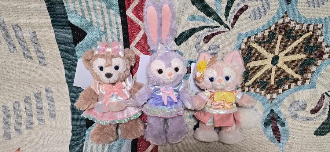 ダッフィー&フレンズ カラフルハピネス ポージープラッシー 20周年バケパ