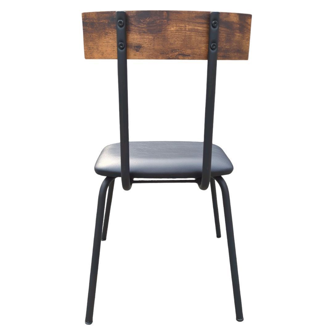 【送料無料】ニトリ　テーブル＆チェア　ユーズド加工木目調