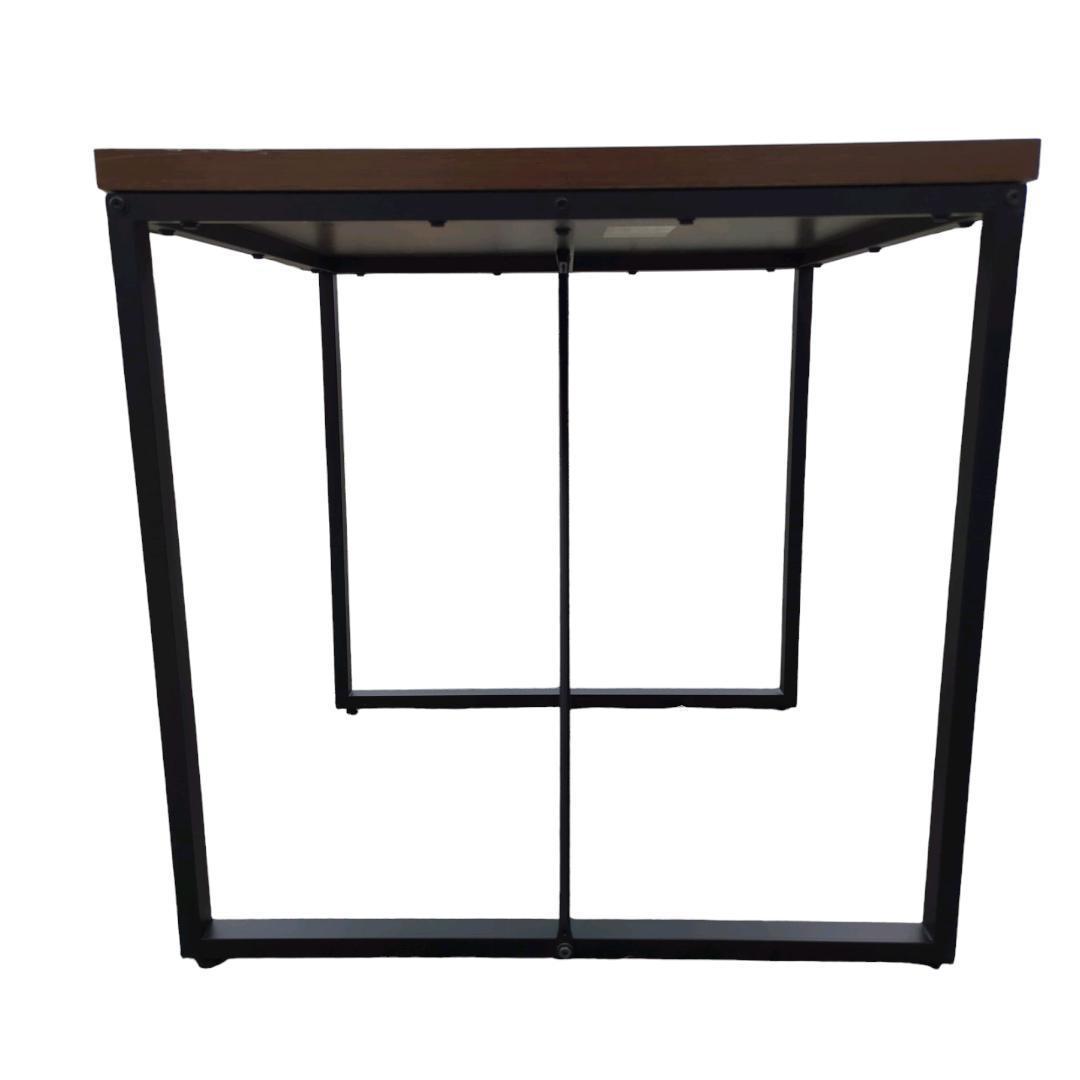 【送料無料】ニトリ　テーブル＆チェア　ユーズド加工木目調