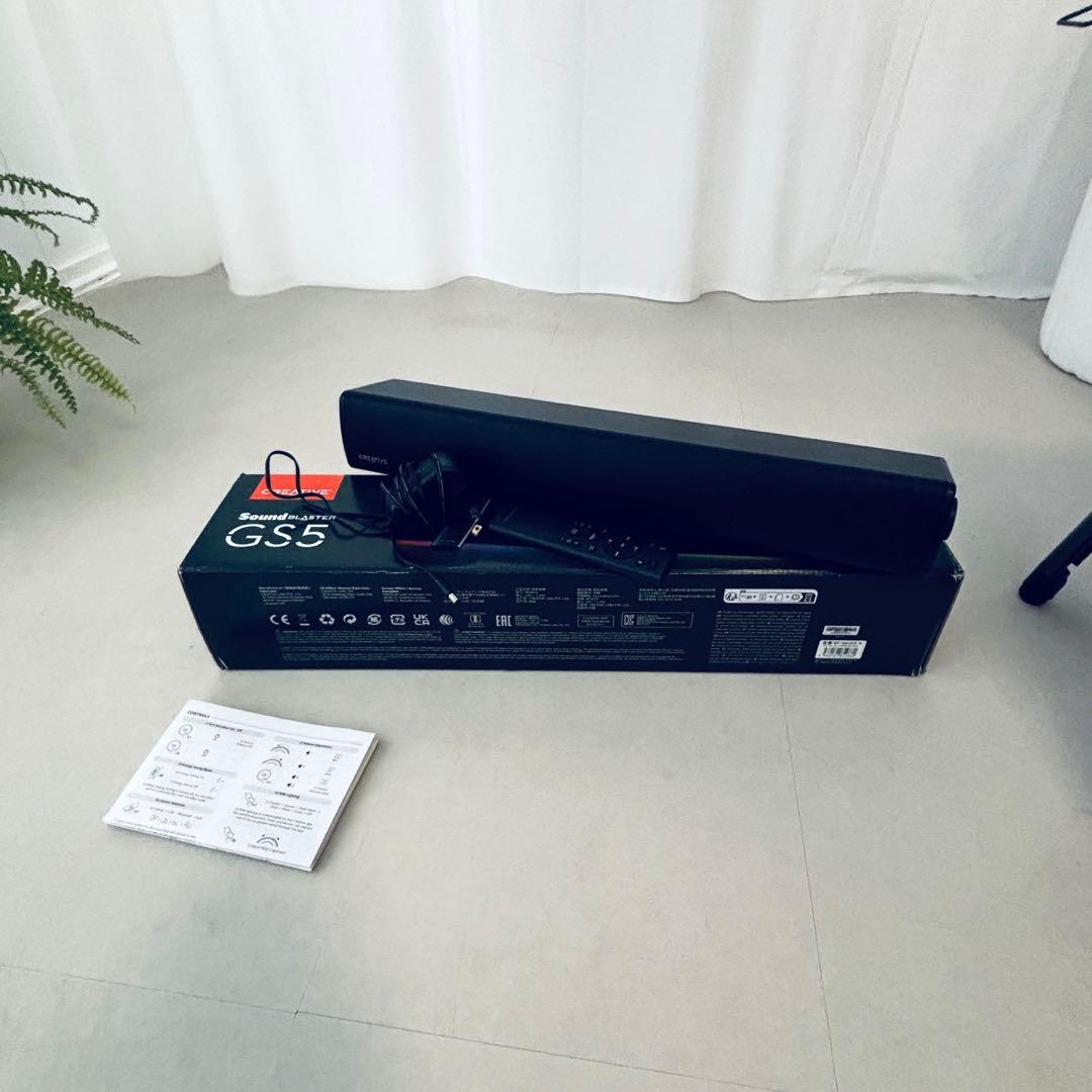 Sound Blaster GS5 ゲーミング サウンドバー SP-SBGS5