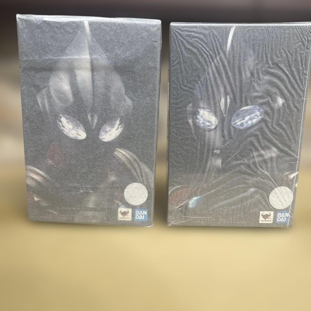 新品未開封　真骨彫製法 ウルトラマンティガ マルチタイプ　パワータイプ　セット