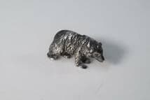 Vintage 銀製　動物のフィギュリン　ADAC　スターリングシルバー