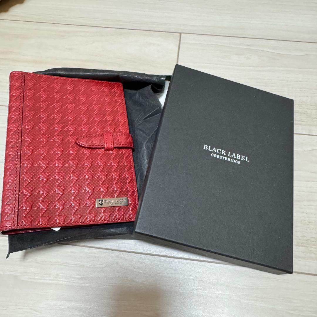 BLACK LABEL 牛革 パスポートケース 新品未使用