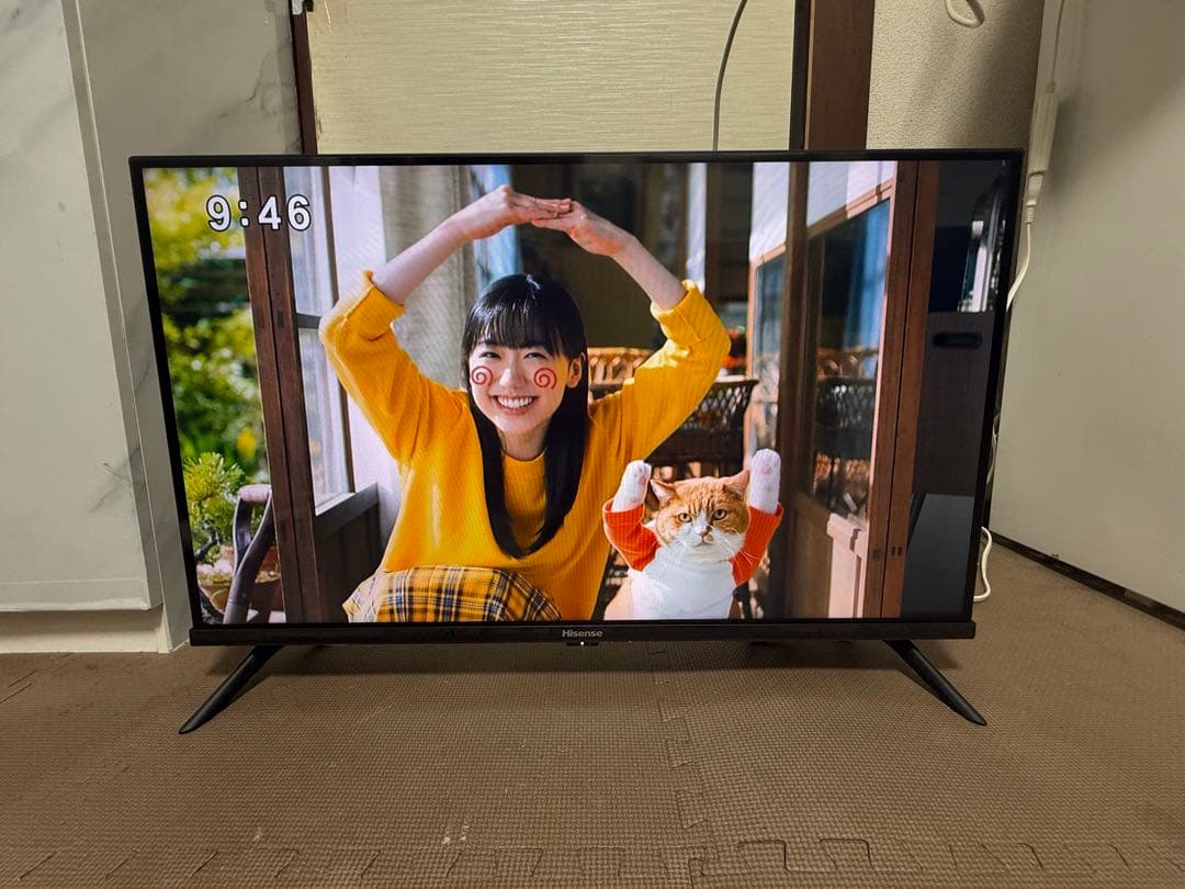 Hisense 32A40H 2022年製⭕️ 地上 、BS/CS、スマートテレビ