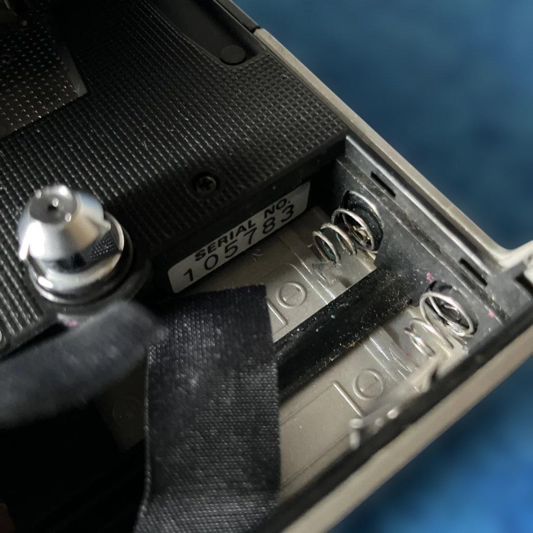 昭和レトロSONYカセットウォークマン1981年2月発売WM-2シルバー！