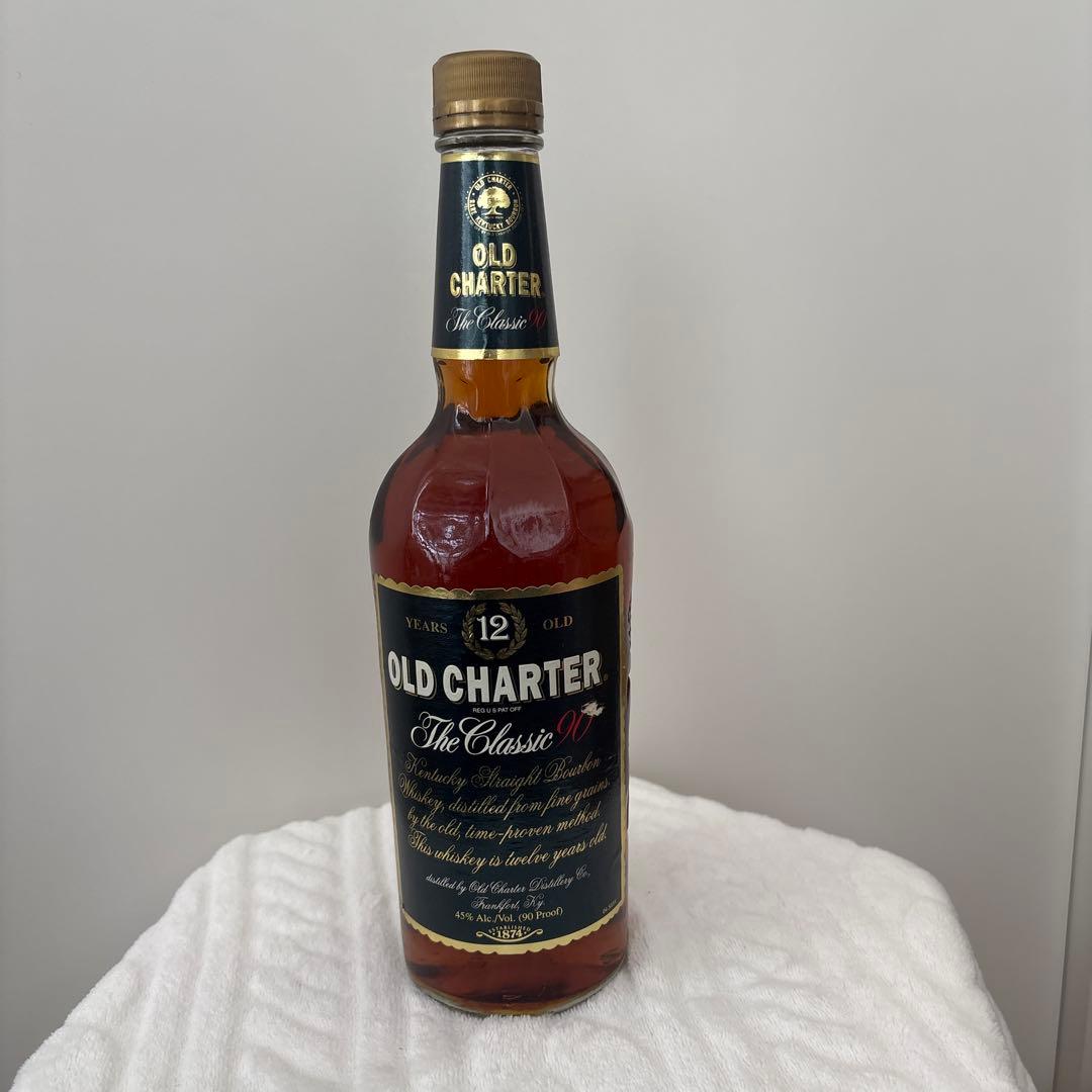 新品未開栓　OLD CHARTER オールドチャーター 12年 バーボン 古酒