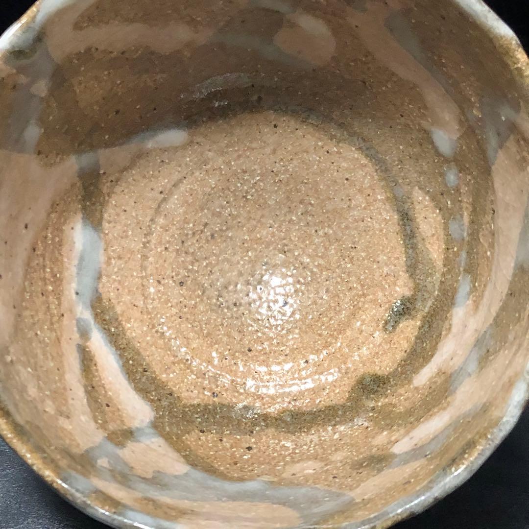 遺品整理◼️蔵から可愛らしいパステル色のチェック柄の抹茶茶碗が出て来ました。