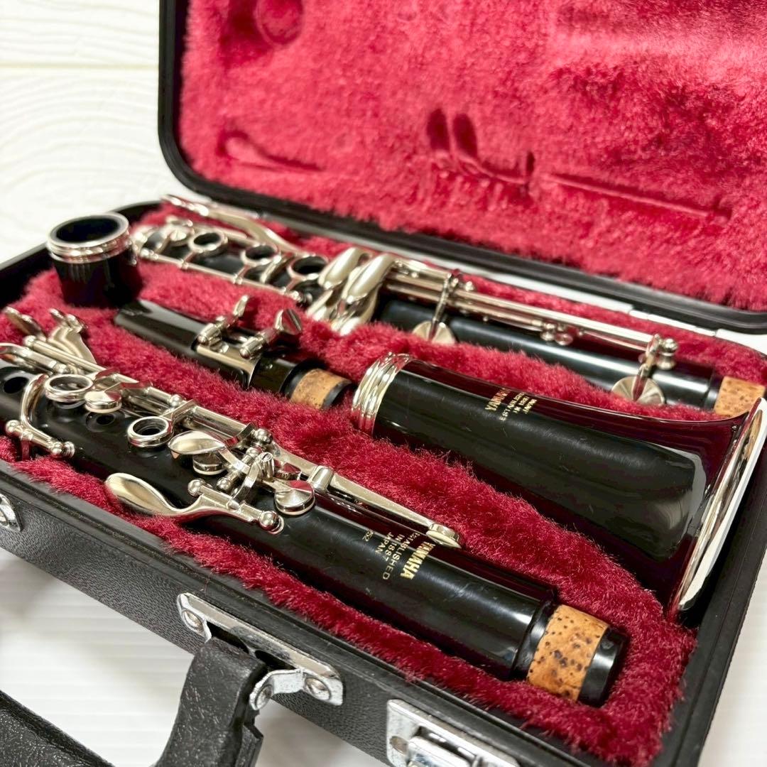 YAMAHA ヤマハ クラリネット YCL-252 樹脂製 管楽器 ケース付き