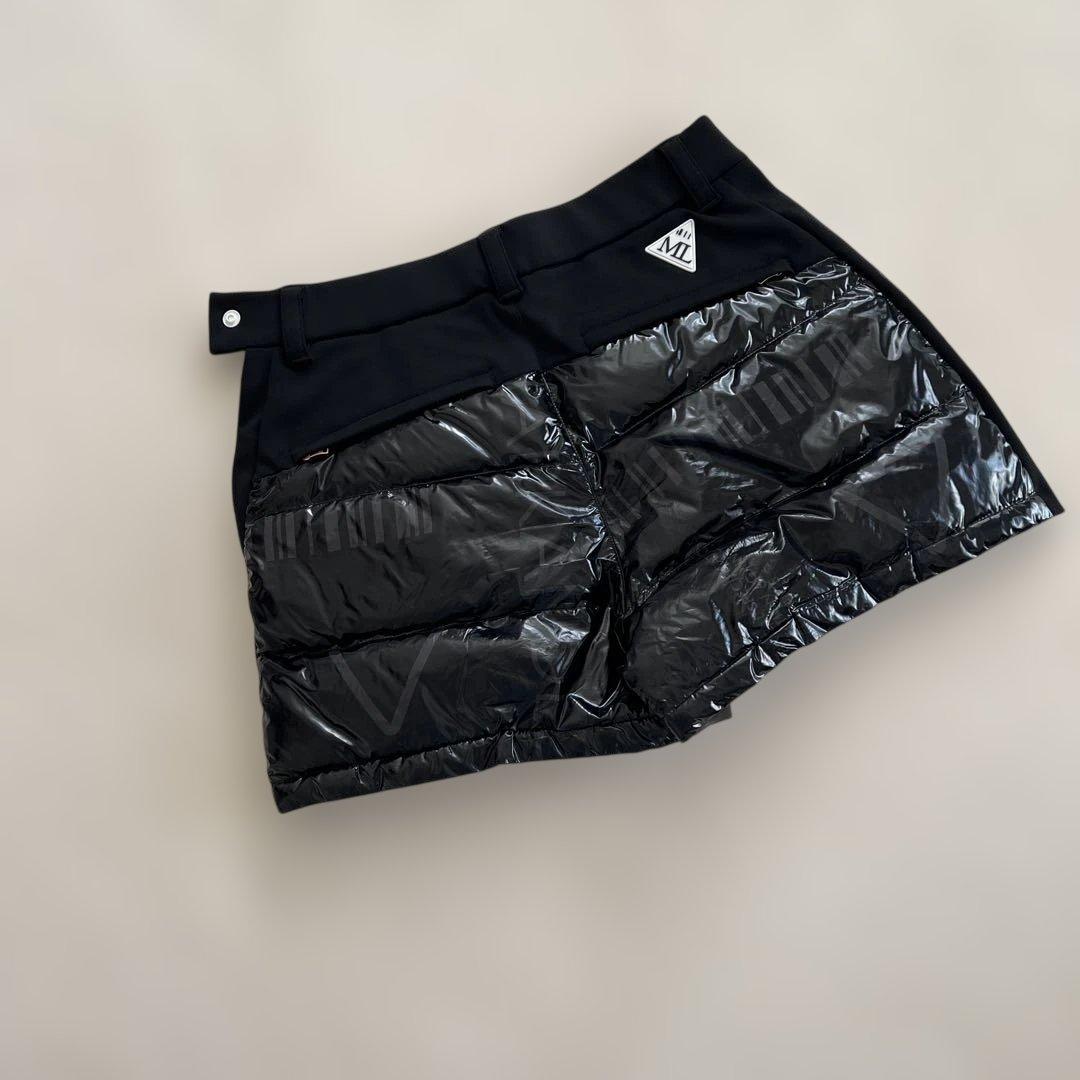 マーク＆ロナ　レディース ダウン短パン　ブラック　M