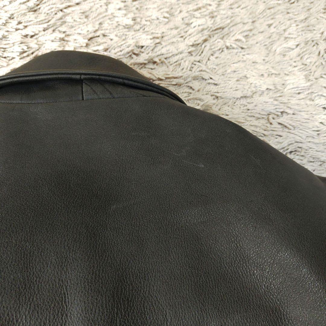 【牛革】Paul Smith　ポールスミス　レザージャケット　ブラック　メンズ