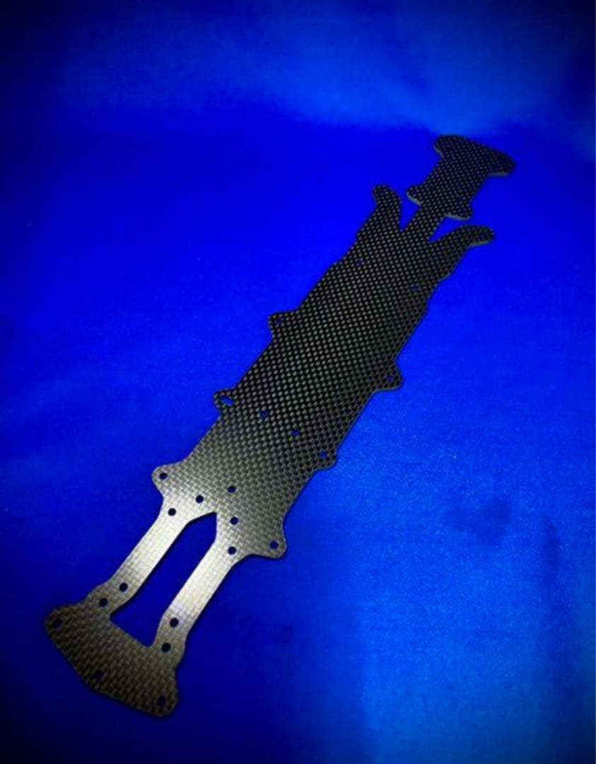 特注　ヨコモ YD-2R用ナローメインシャーシ　スリット無加工　蕨山Carbon