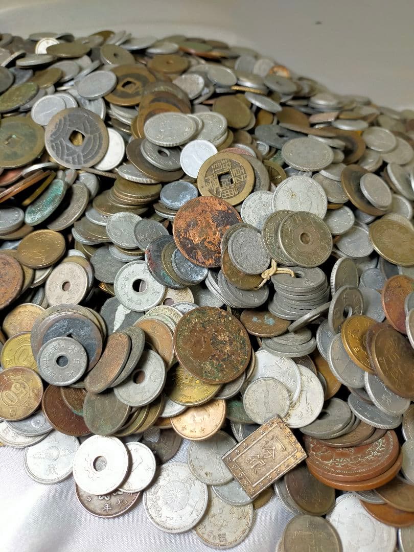 古銭まとめ 無選別 約7.2kg