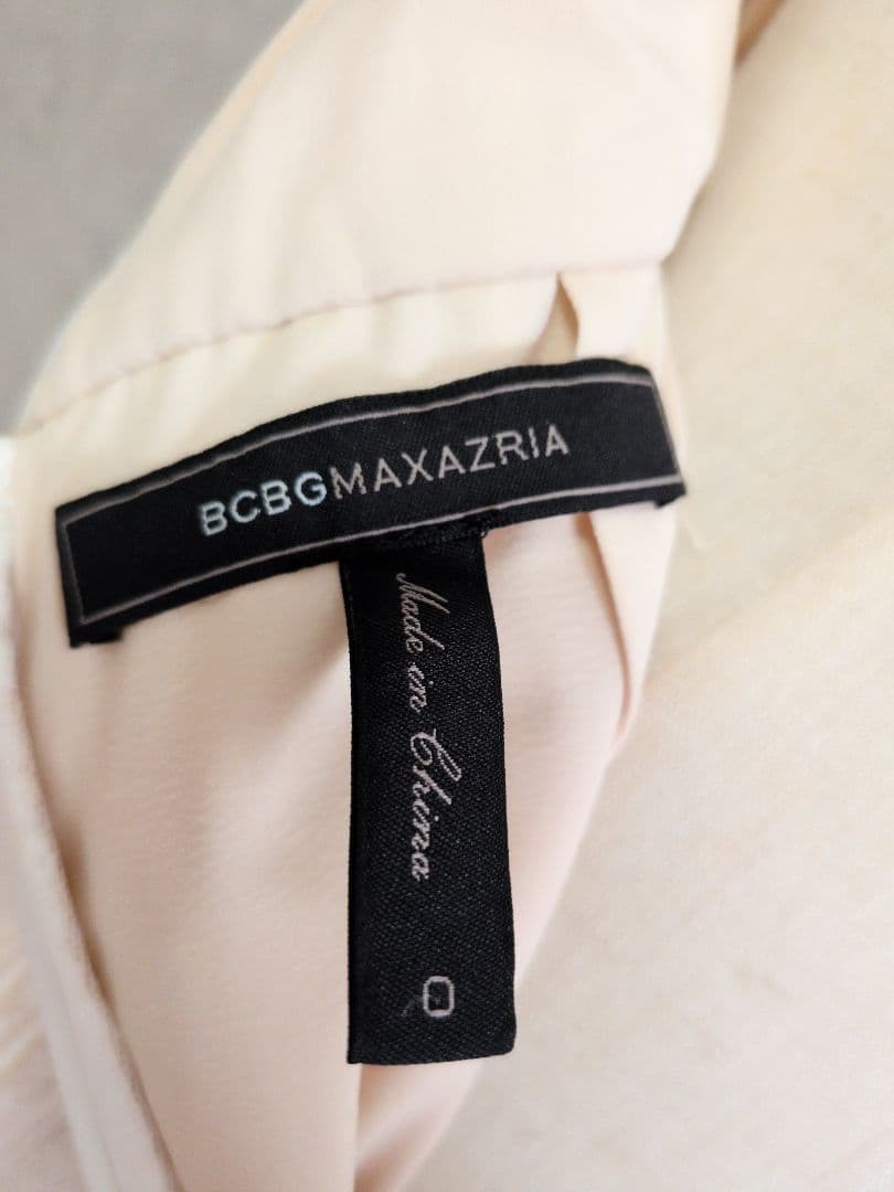 【BCBGMAXAZRIA】レースとチュールが素敵な美シルエット ロングドレス☆