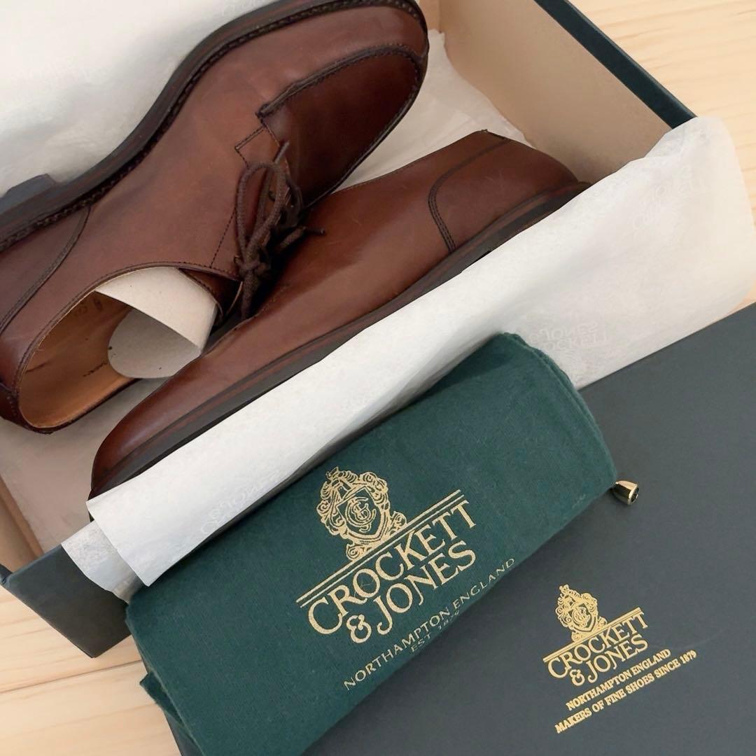 クロケット&ジョーンズ Crockett&Jones モールトン Uチップ 革靴