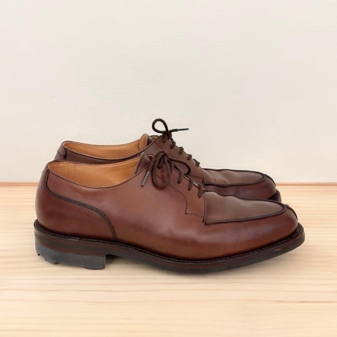クロケット&ジョーンズ Crockett&Jones モールトン Uチップ 革靴