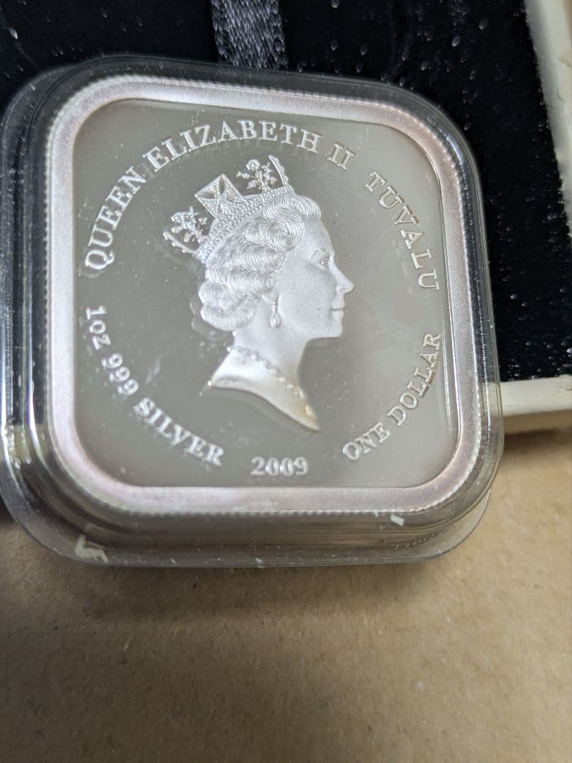 ルーブル美術館1オンス純銀3枚　BOX劣化あり