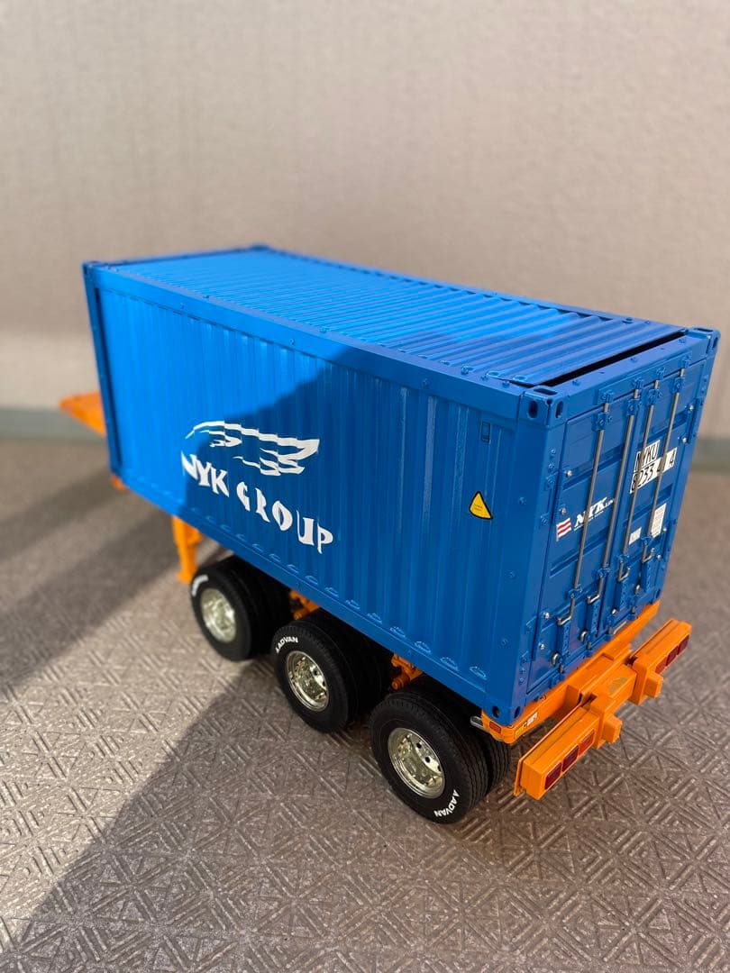 タミヤ1/14 17プロフィア20ft海コンシャーシ　フルオぺ