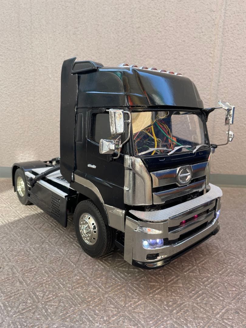 タミヤ1/14 17プロフィア20ft海コンシャーシ　フルオぺ