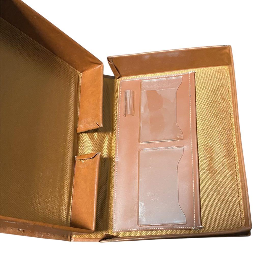 メルセデスベンツ 車検証ケース ブラウン 24時間以内発送