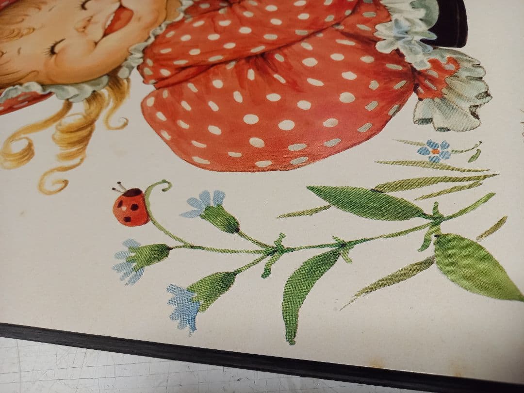 ヴィンテージ　ルース　モアヘッド　ポスターパネル　イギリス　製作品