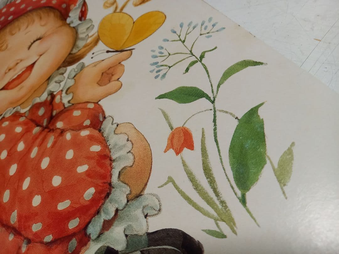 ヴィンテージ　ルース　モアヘッド　ポスターパネル　イギリス　製作品