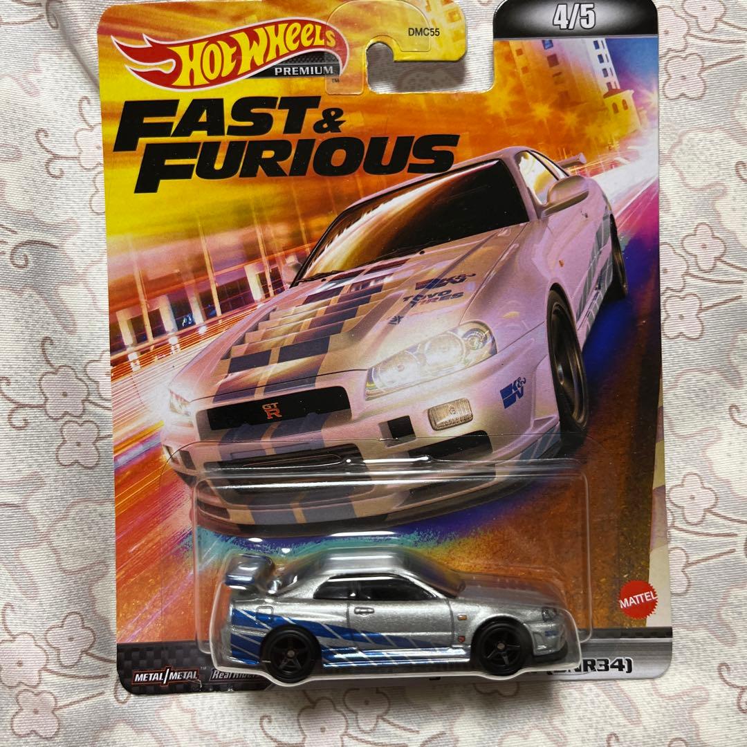 オートサロンホットウィール ワイルドスピード スカイライン GT-R R34