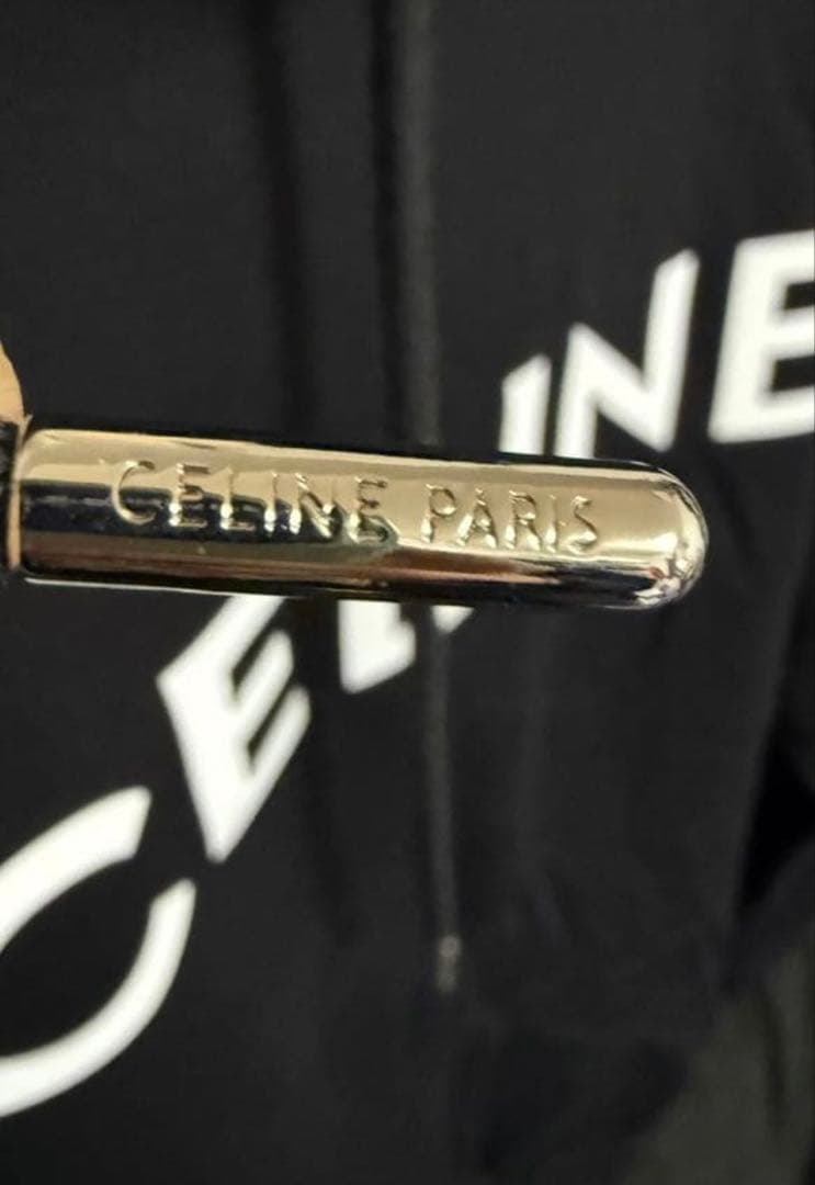 美品‼️即発送‼️CELINE.セリーヌ パーカー ビッグロゴ