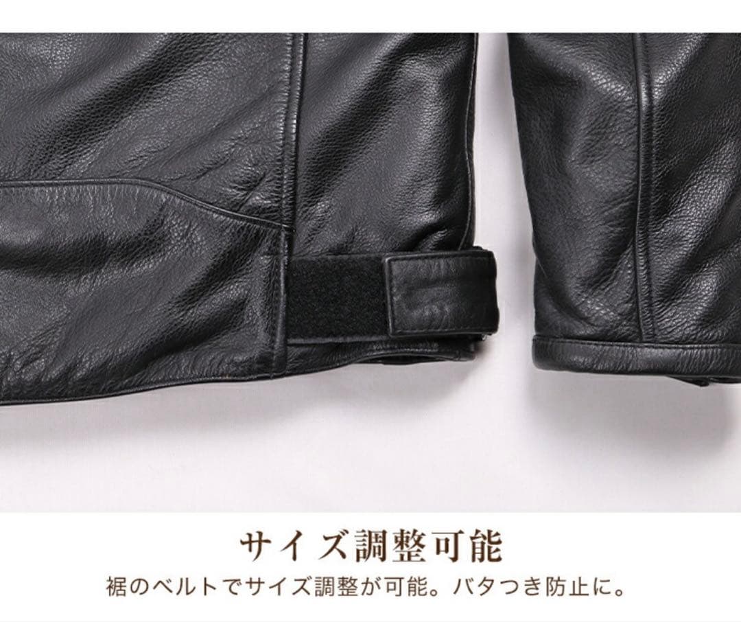 【美品】デグナー 牛革 レザージャケット 20WJ-2 バイク用 メンズ M