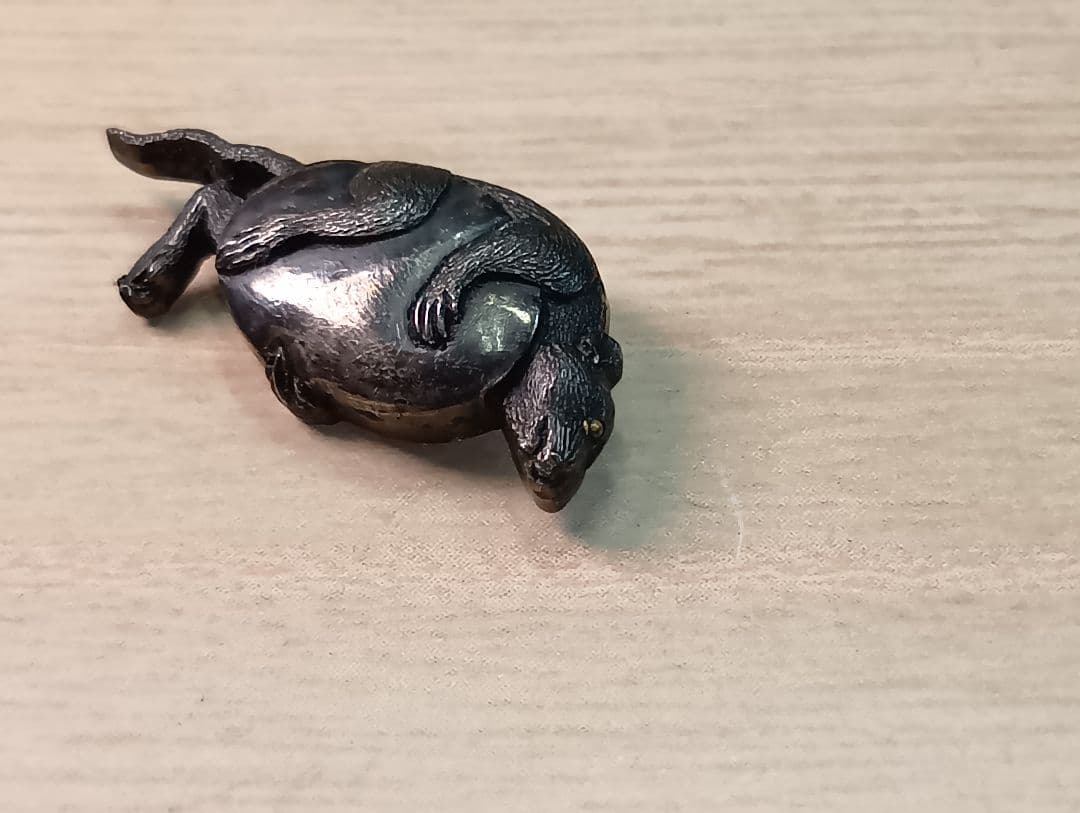 煙草入／超絶技巧前金具／在銘あり