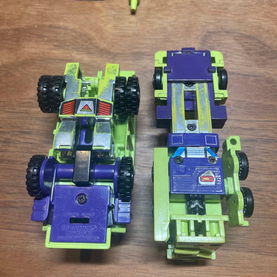 【当時物】トランスフォーマー ビルドロン 巨人兵 デバスター　中古　欠品有り