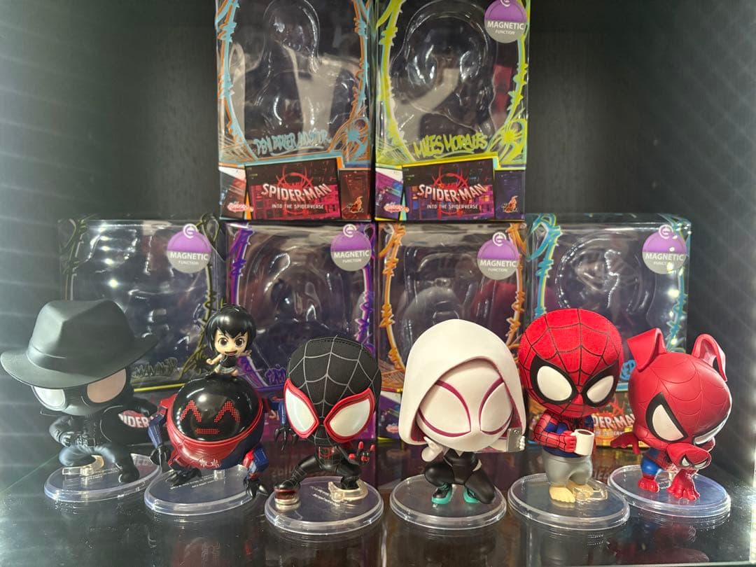 ホットトイズ コスベイビー/スパイダーマン／スパイダーバース　6体セット