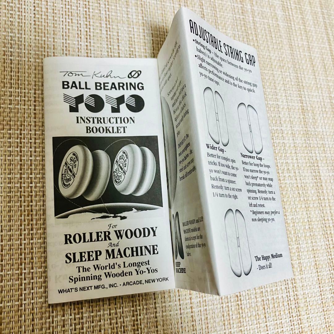 ヨーヨートムクーン ローラーウッドカラー YOYO Tom Kuhn ブラック