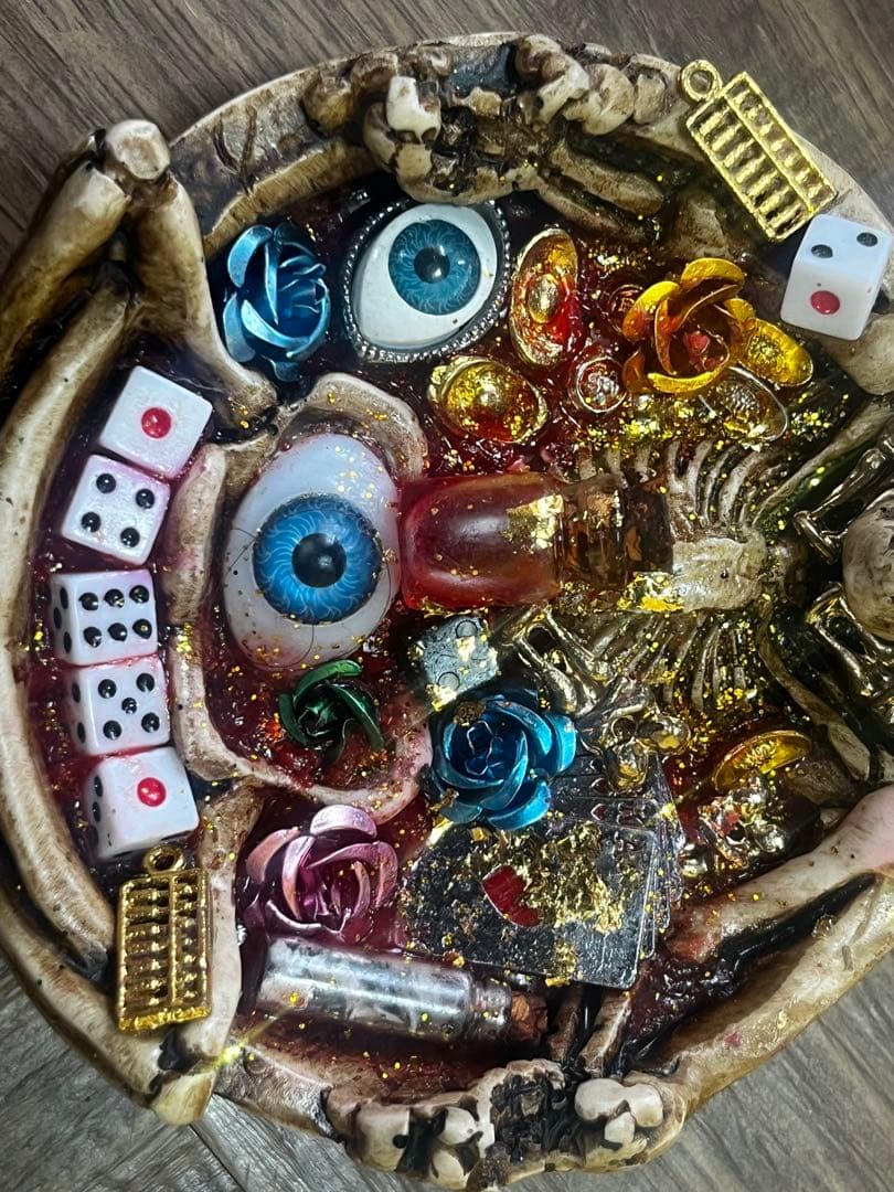 呪術盤型オブジェ｜金運術・吸収・返し・勝負強化　プラクルアン　タイお守り