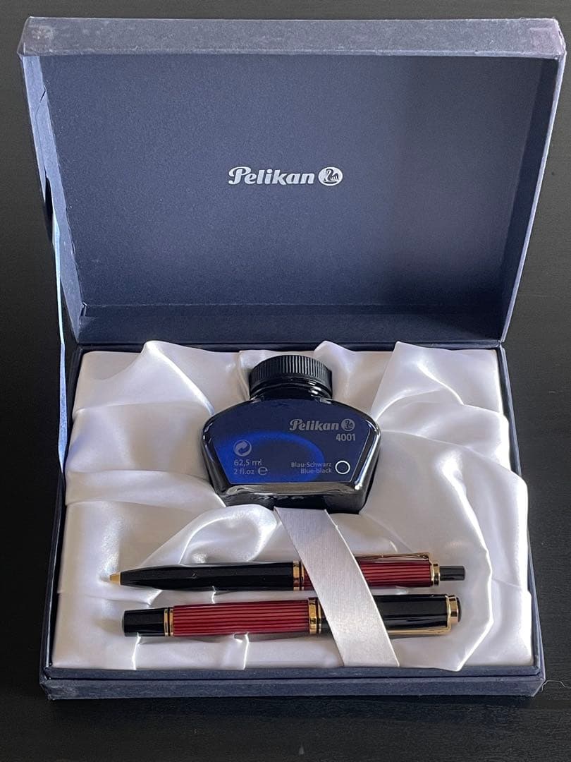 未使用品　ペリカン万年筆ボールペンインクセット
