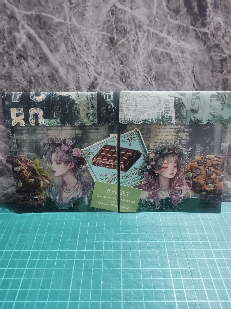 窓付き平袋4枚セット