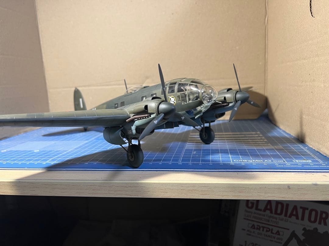 ICM 1/48 ハインケルHe111H-3 完成品