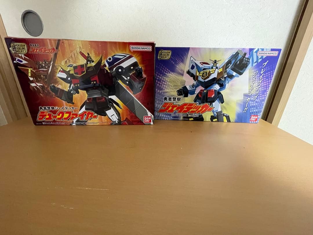 SMP ジェイデッカー　デュークファイヤー　ビルドタイガー　ドリルボーイ　組立済